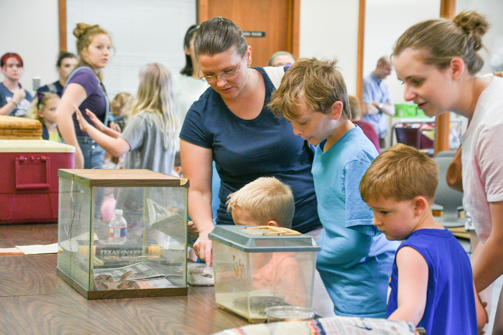 Snake Day at Clara B. Mounce Public Library